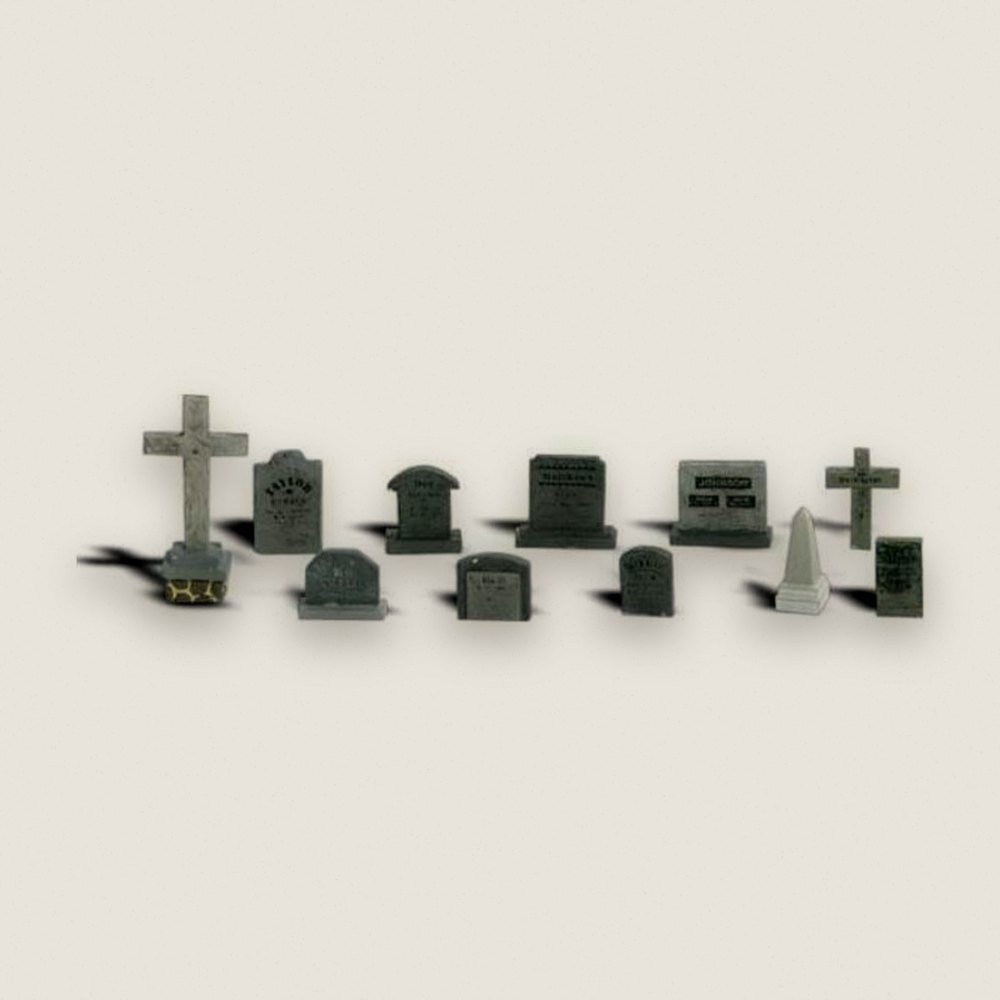 Tombstones, O Scale - Woodland Scenics