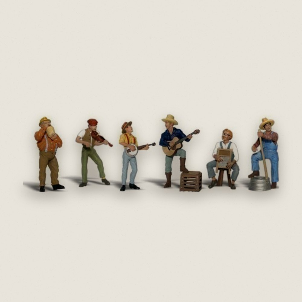 Jug Band, O Scale - Woodland Scenics
