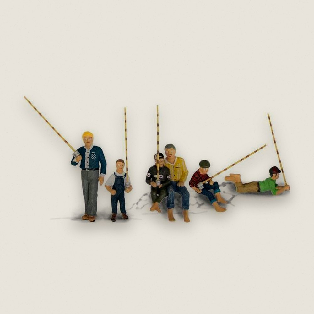 Gone Fishing, O Scale - Woodland Scenics