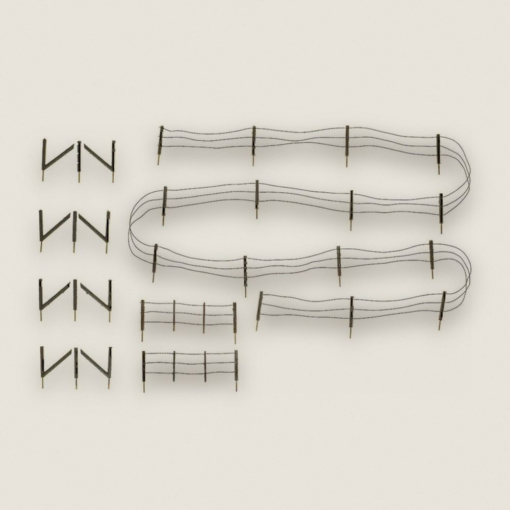 Barbed Wire Fence, HO Scale - Woodland Scenics