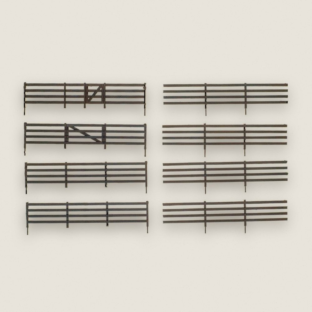 Rail Fence, HO Scale - Woodland Scenics