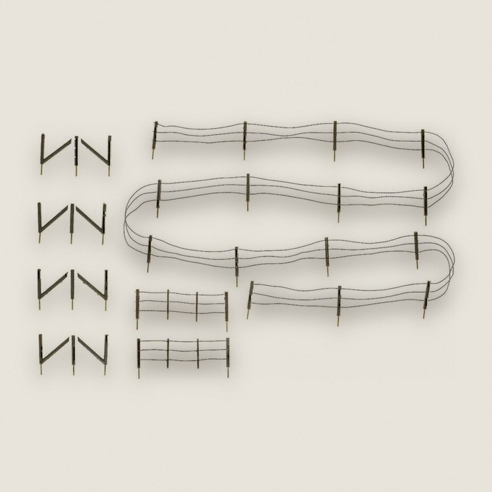 Barbed Wire Fence, N Scale - Woodland Scenics