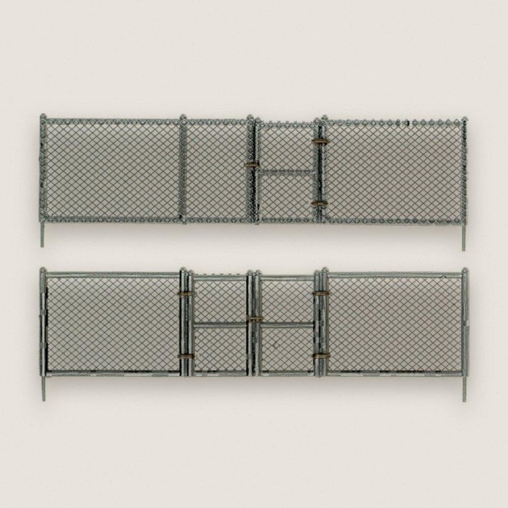 Chain Link Fence, O Scale - Woodland Scenics
