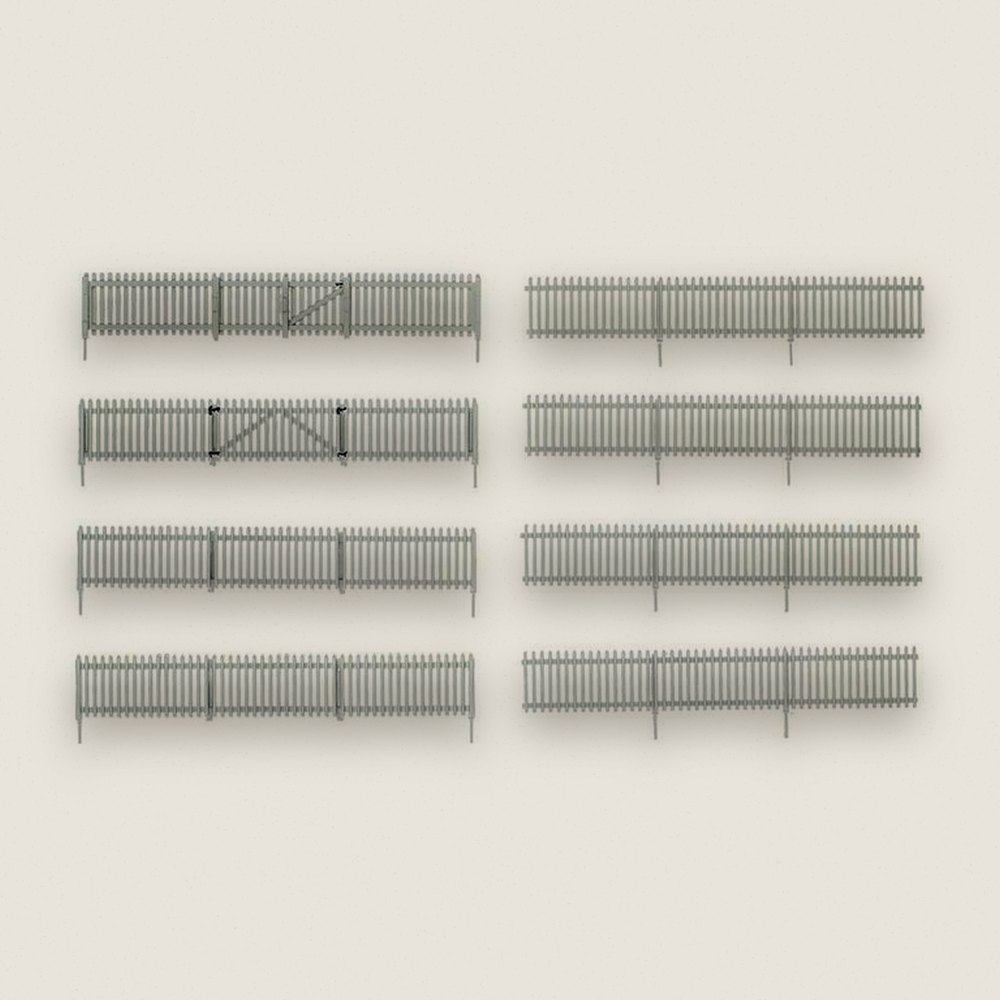 Picket Fence, O Scale - Woodland Scenics