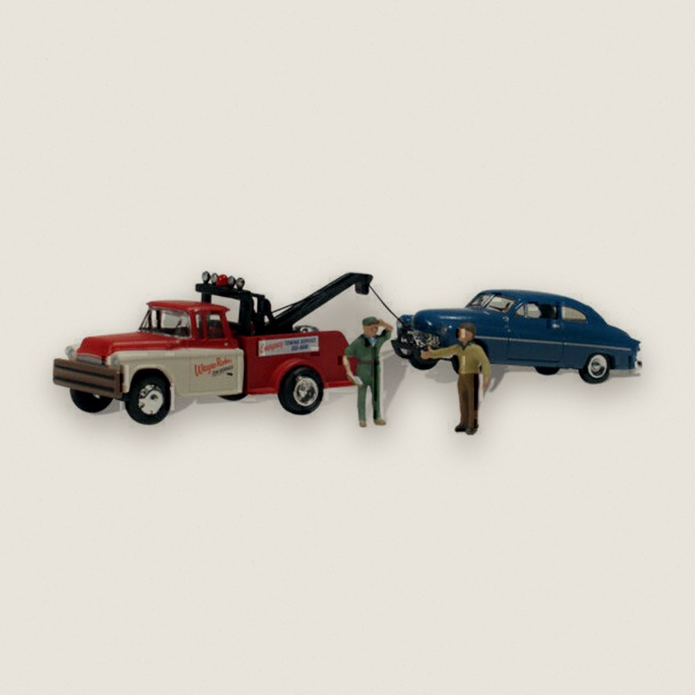 Wayne Recker's Tow Service, N Scale - Woodland Scenics