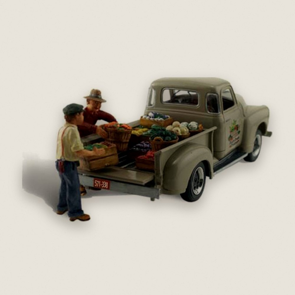 Model Vehicle, Paul's Fresh Market, N Scale - Woodland Scenics