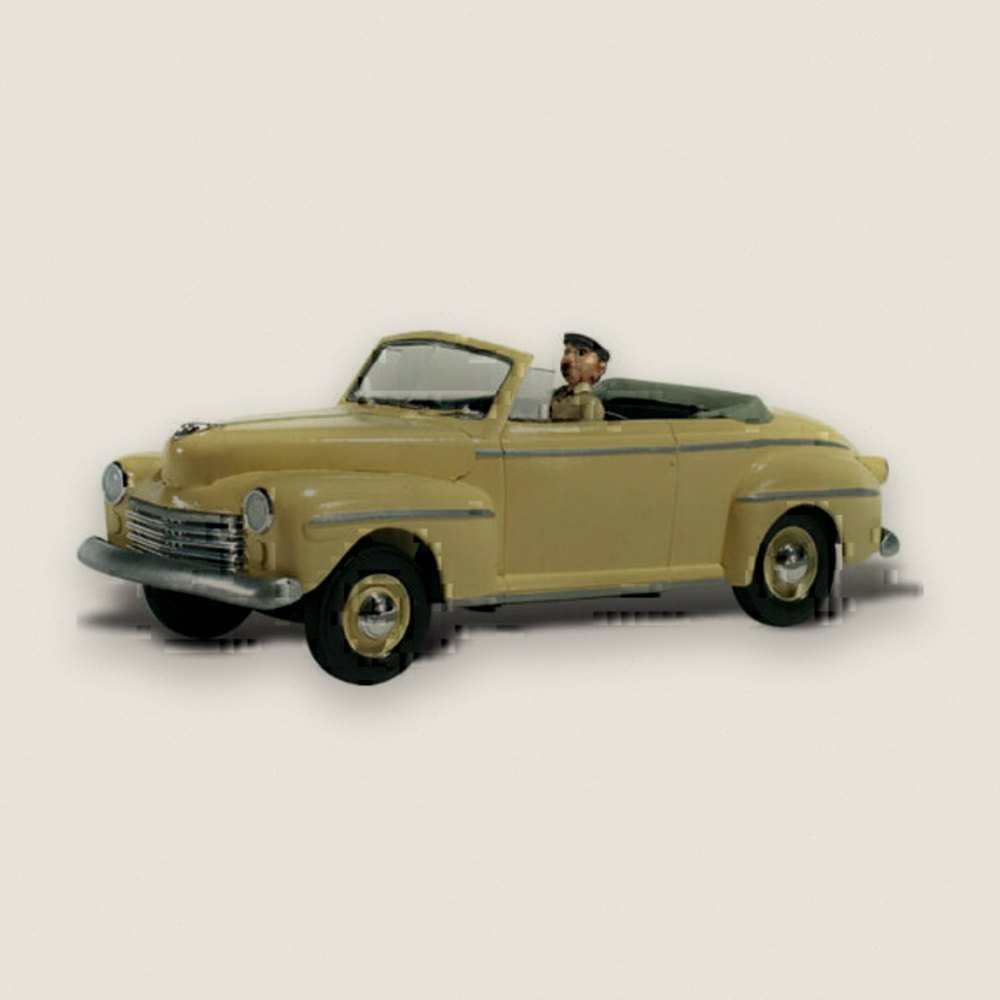 Model Vehicle, Roger's Rag Top, HO Scale - Woodland Scenics