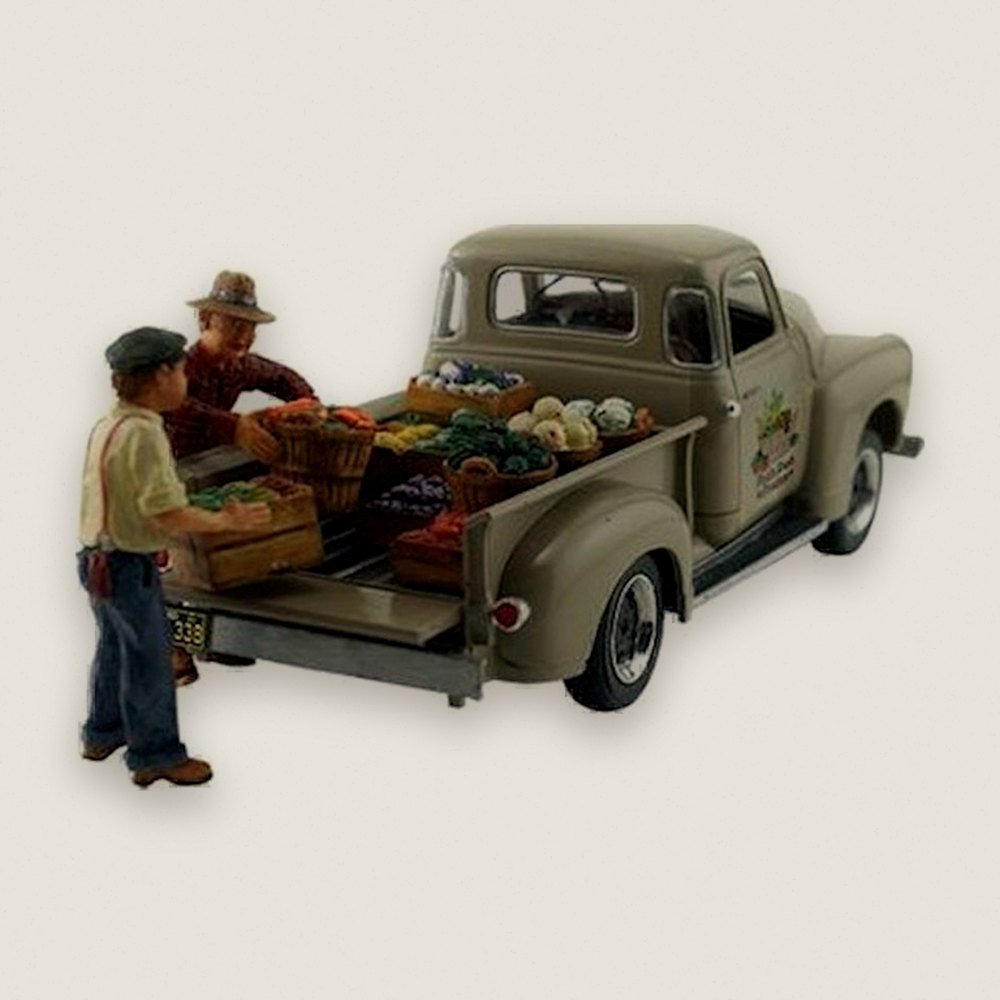 Model Vehicle, Paul's Fresh Produce, HO Scale - Woodland Scenics