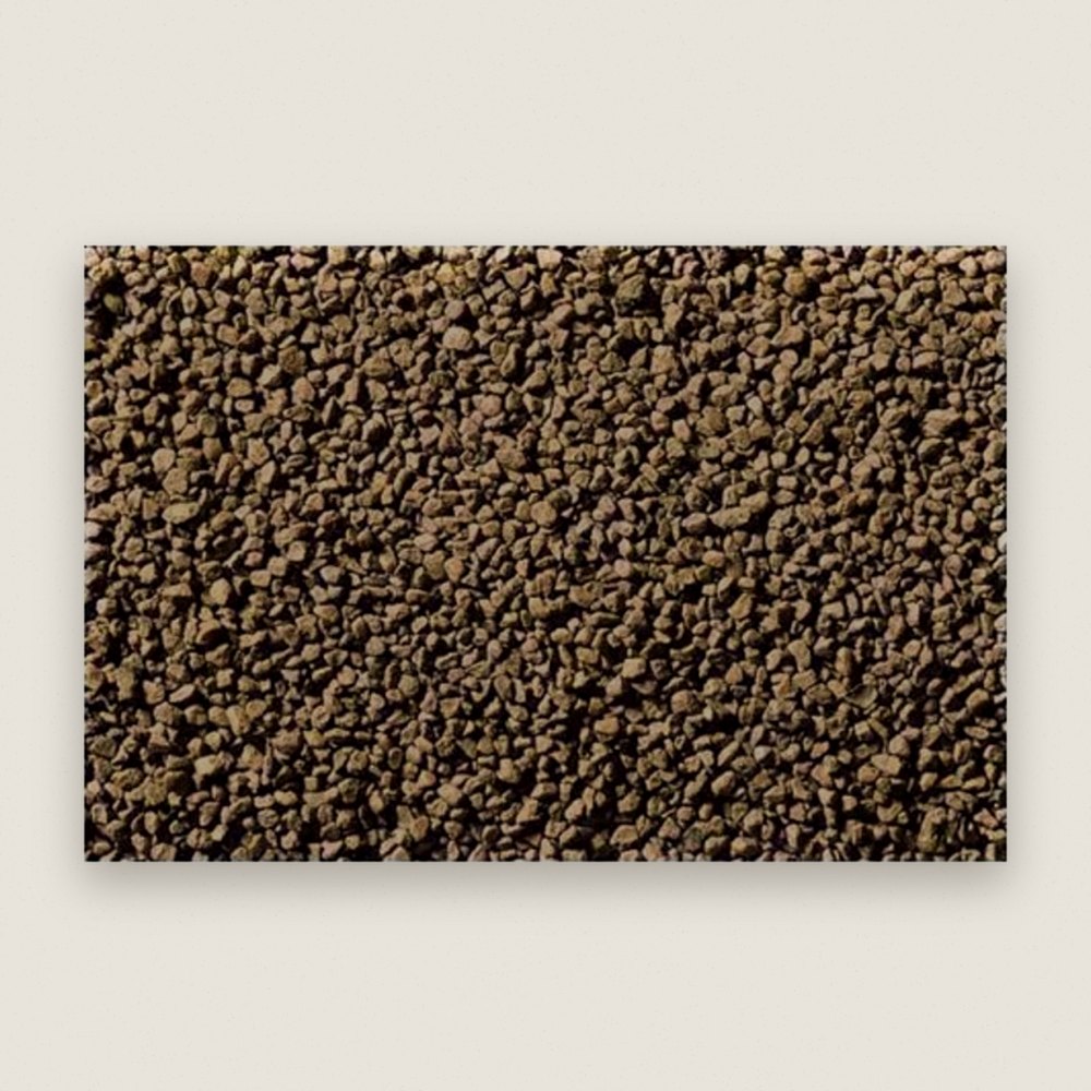 Coarse Ballast Bag, Dark Brown, 18 Cubic Inches - Woodland Scenics
