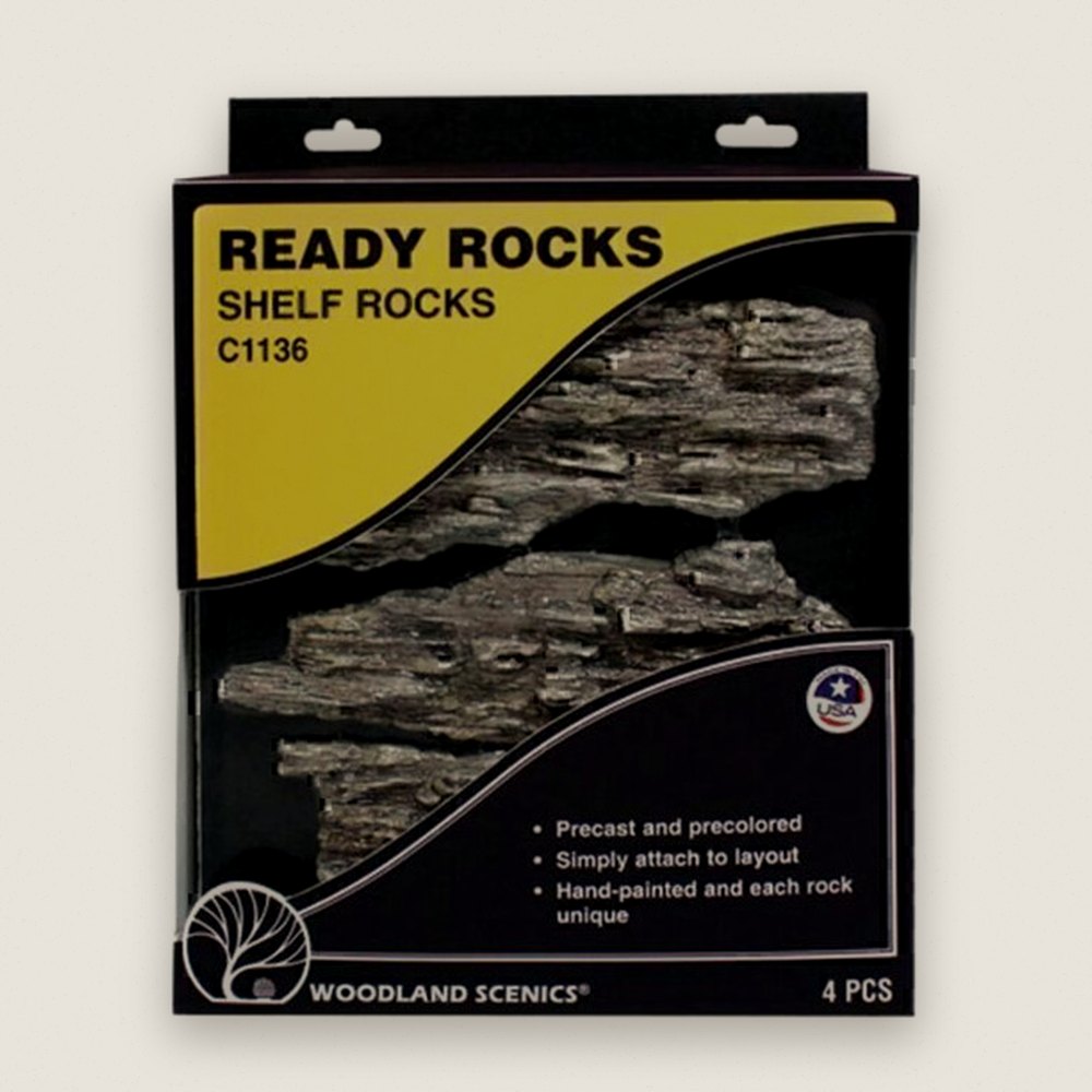 Shelf Rocks, Ready Rocks - Woodland Scenics