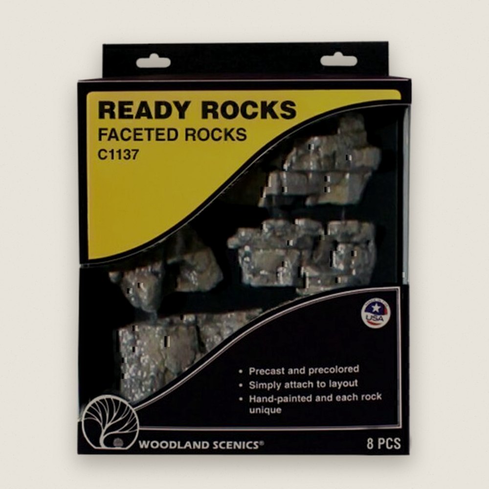 Faceted Rocks, Ready Rocks - Woodland Scenics