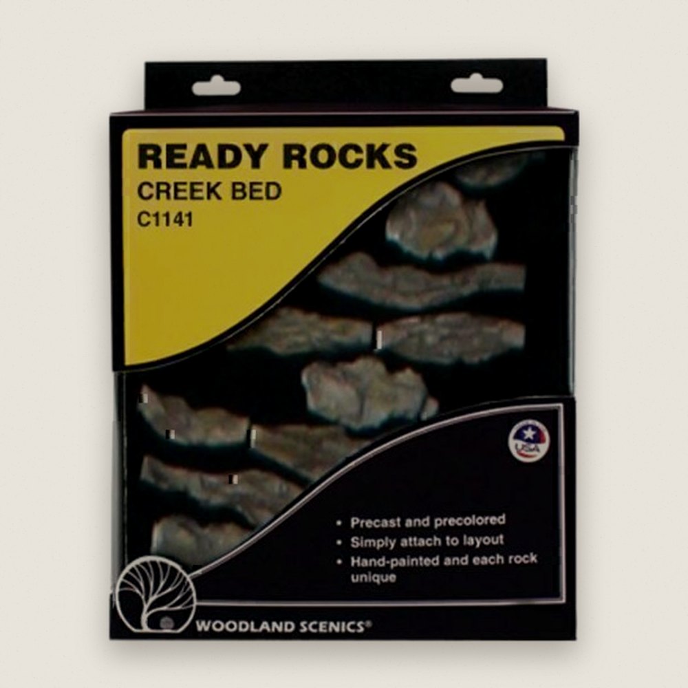 Creek Bed Rocks, Ready Rocks - Woodland Scenics