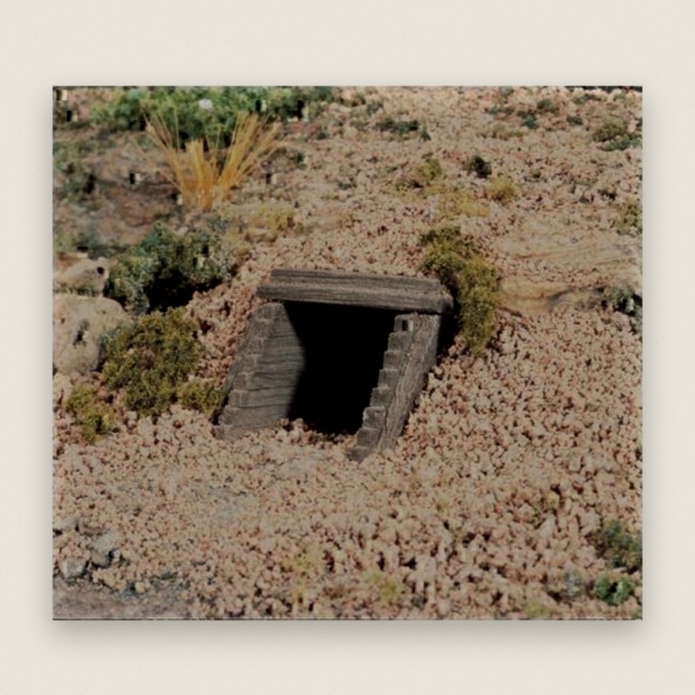 Culvert, N Scale, Timber - Woodland Scenics