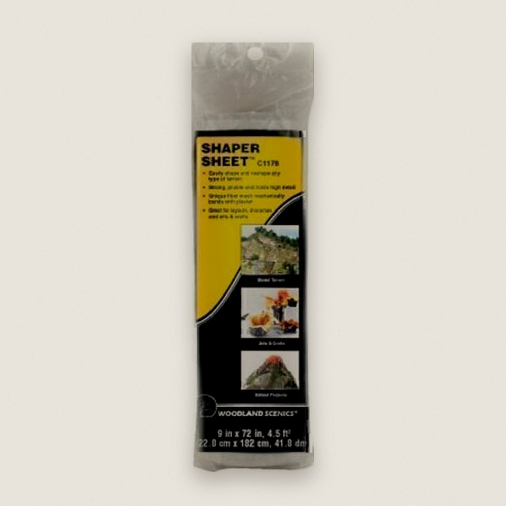 Shaper Sheet, Size 9 x 72 - Woodland Scenics