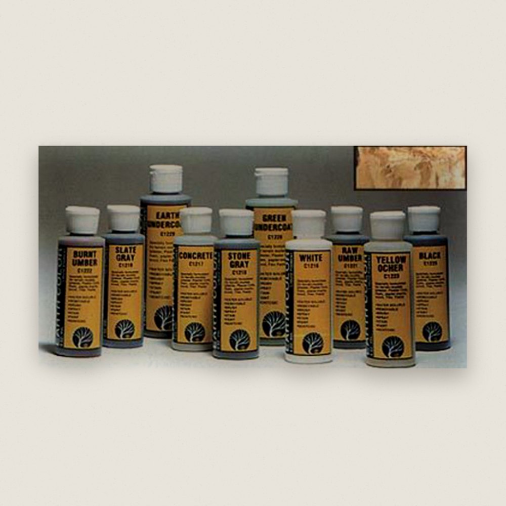 Earth Color, Yellow Ocher 4oz - Woodland Scenics