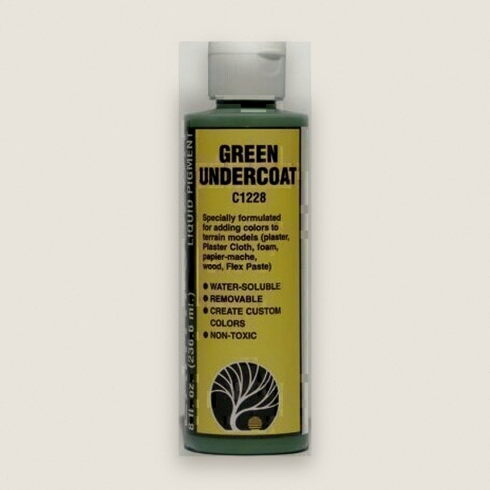 Earth Color Undercoat, Green, 8oz (1228) - Woodland Scenics