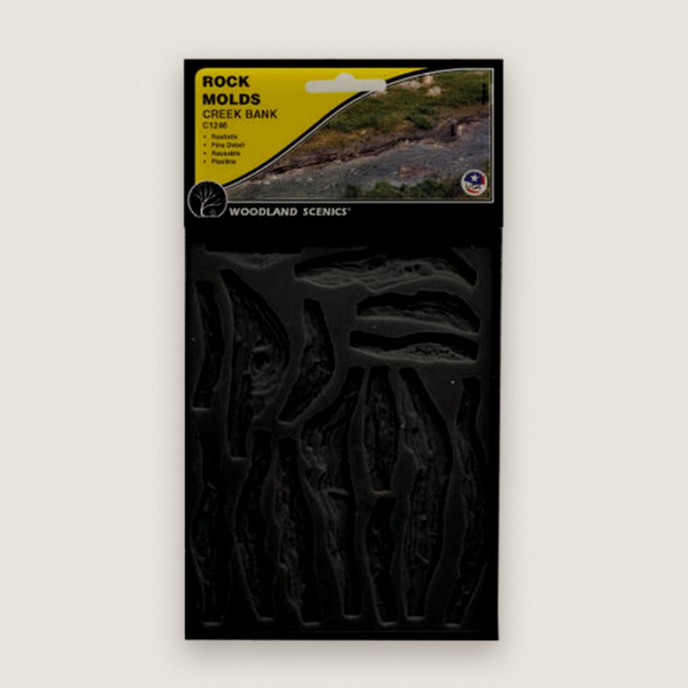 Rock Form, Creek Bed Rocks - Woodland Scenics