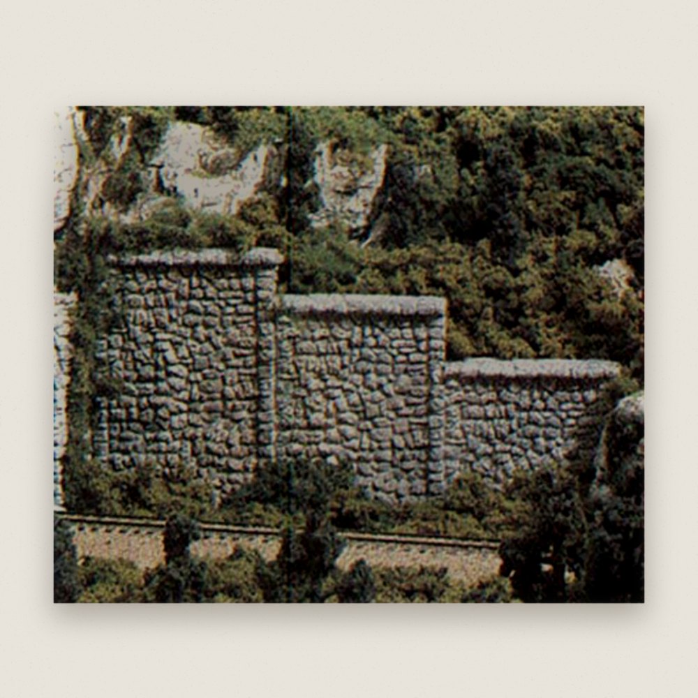 HO Retaining Wall, Random Stone 3 - Woodland Scenics