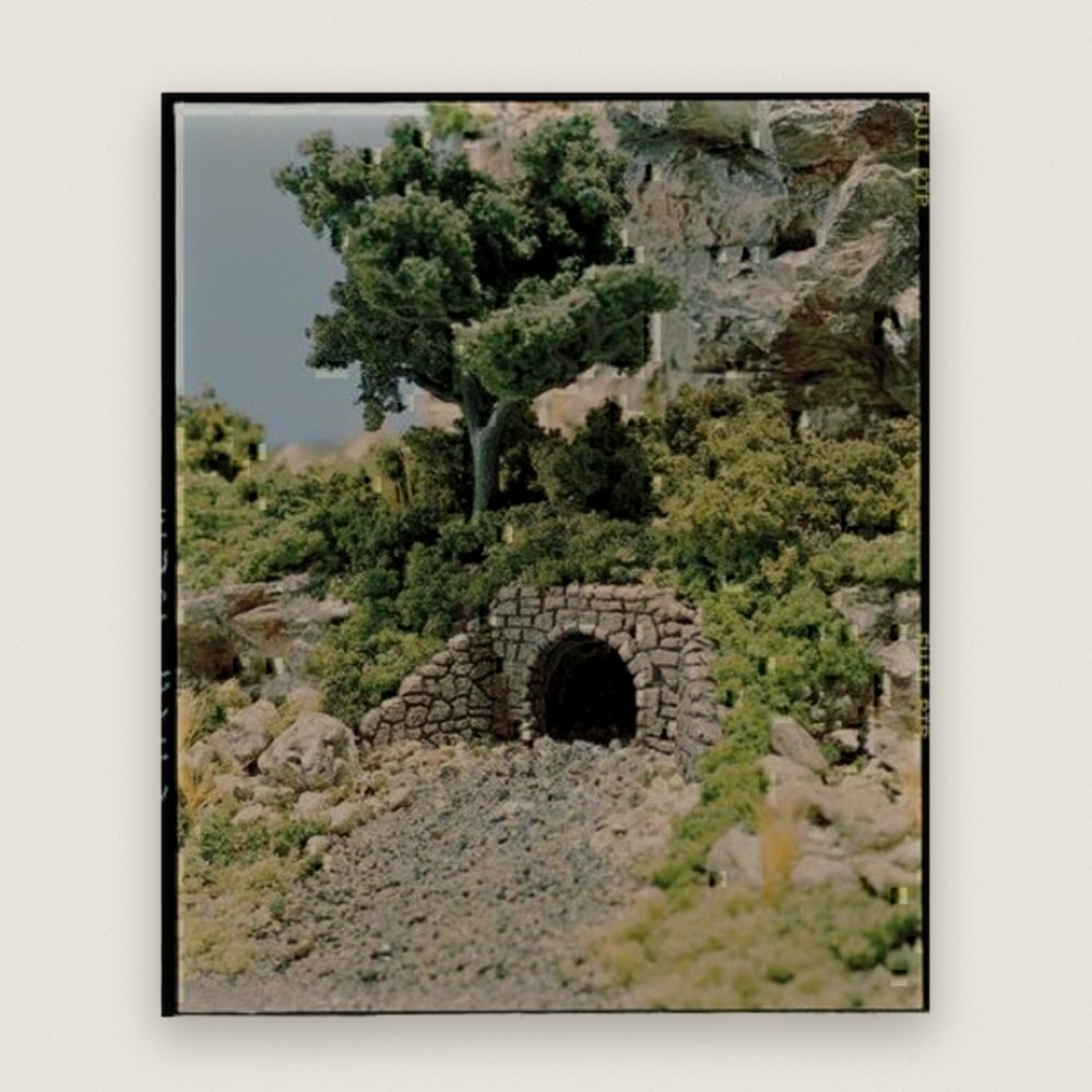 HO Culvert, Random Stone 2 - Woodland Scenics