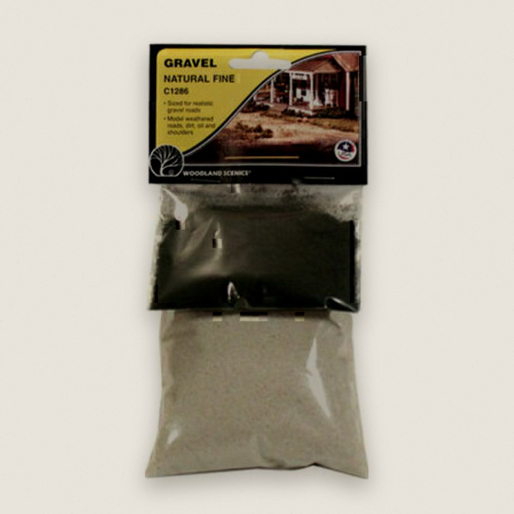 Fine Gravel, Gray - Woodland Scenics