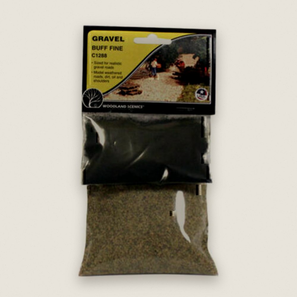 Fine Gravel, Buff - Woodland Scenics