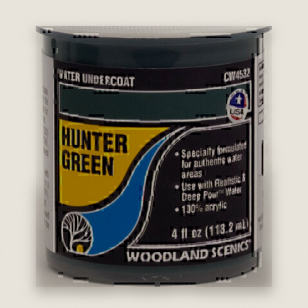 Water Undercoat, Hunter Green - Woodland Scenics