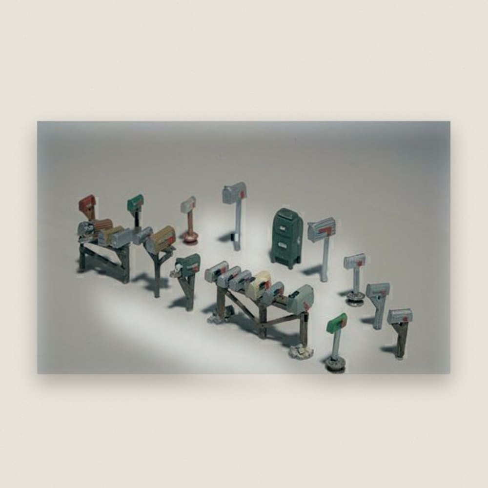 Mailboxes, Assorted HO - Woodland Scenics