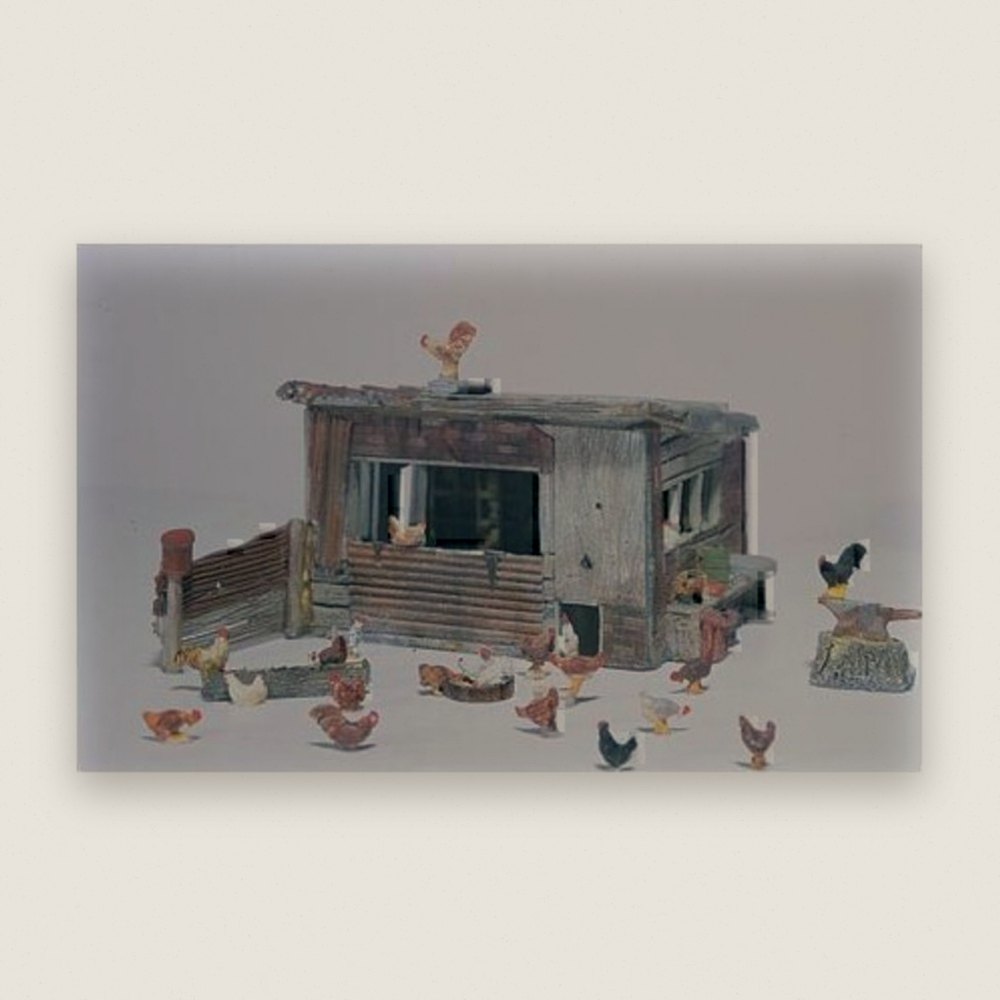Chicken Coop, HO - Woodland Scenics