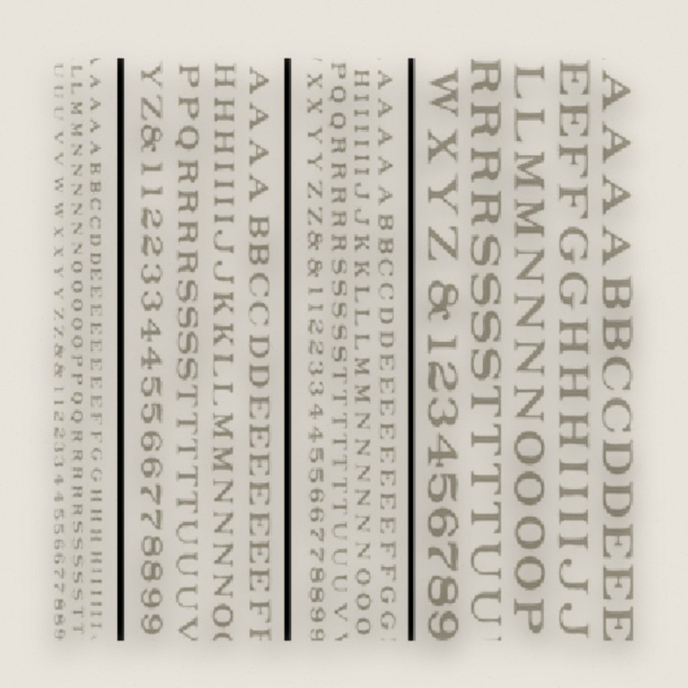 Railroad Roman Letters, White - Woodland Scenics