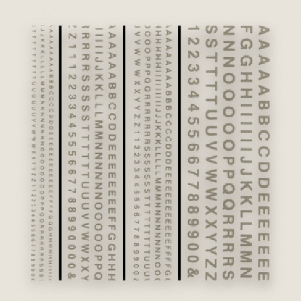 Railroad Gothic Letters, White - Woodland Scenics