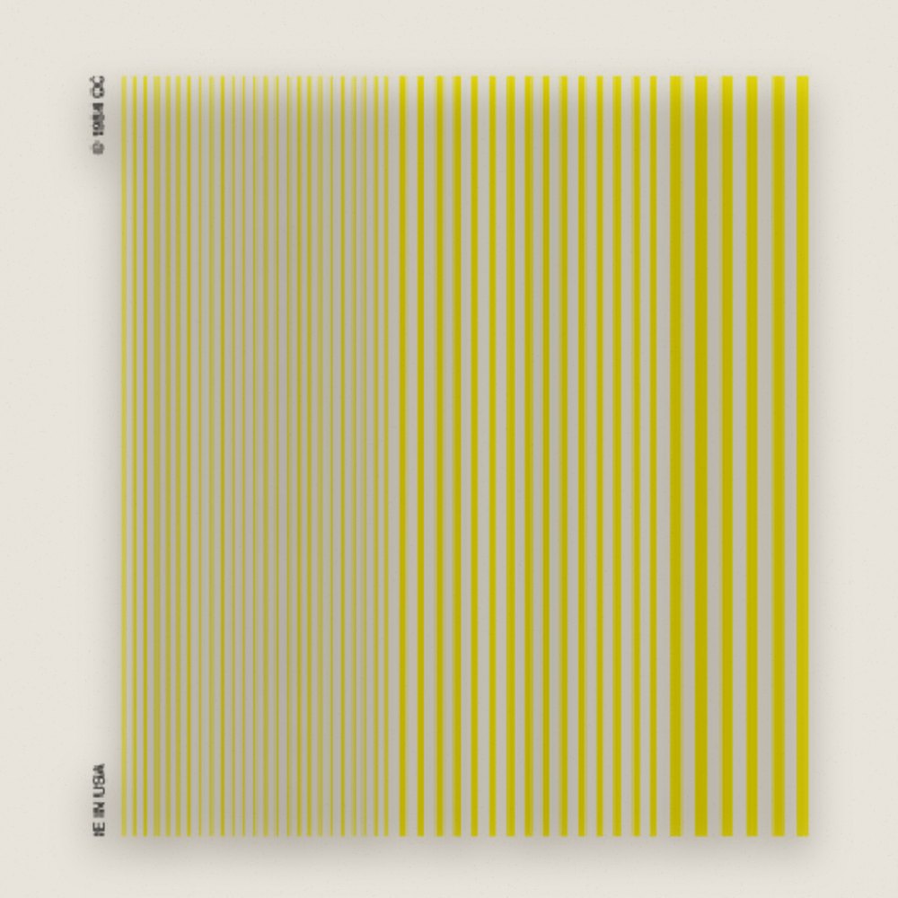 Stripes, Yellow - Woodland Scenics