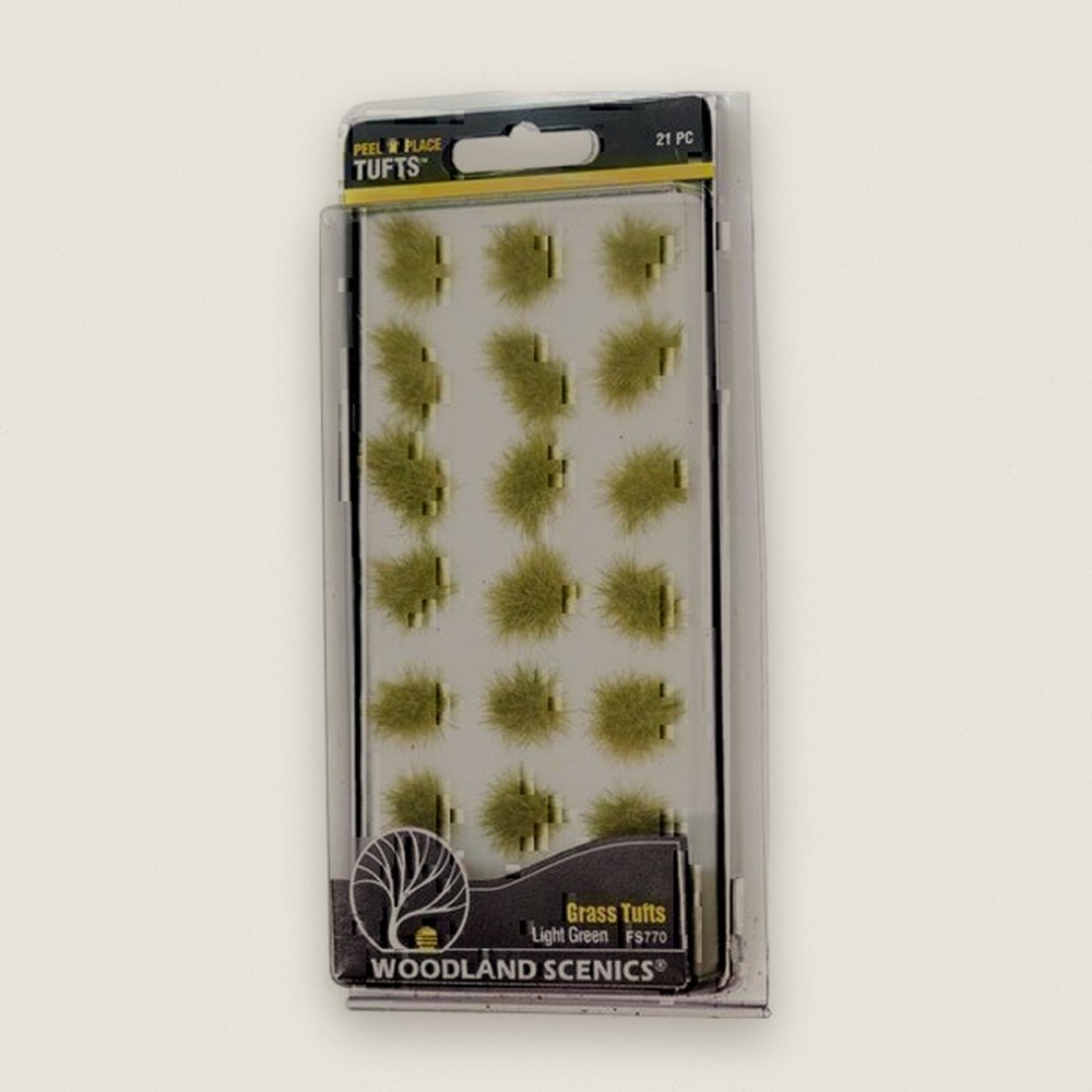 Grass Tufts, Light Green - Woodland Scenics