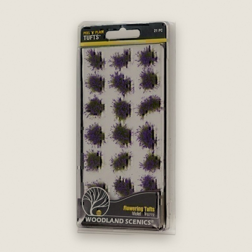 Flowering Tufts, Violet - Woodland Scenics