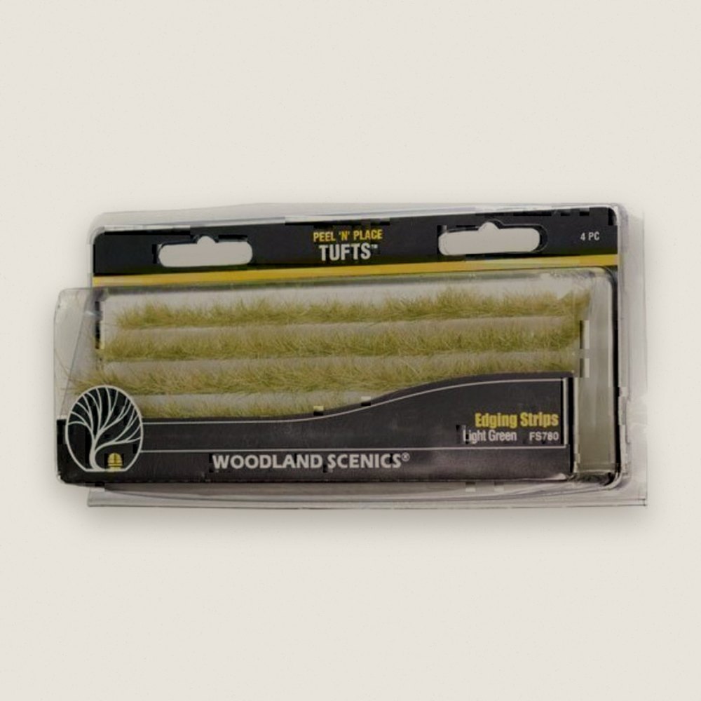 Edging Strips, Light Green - Woodland Scenics