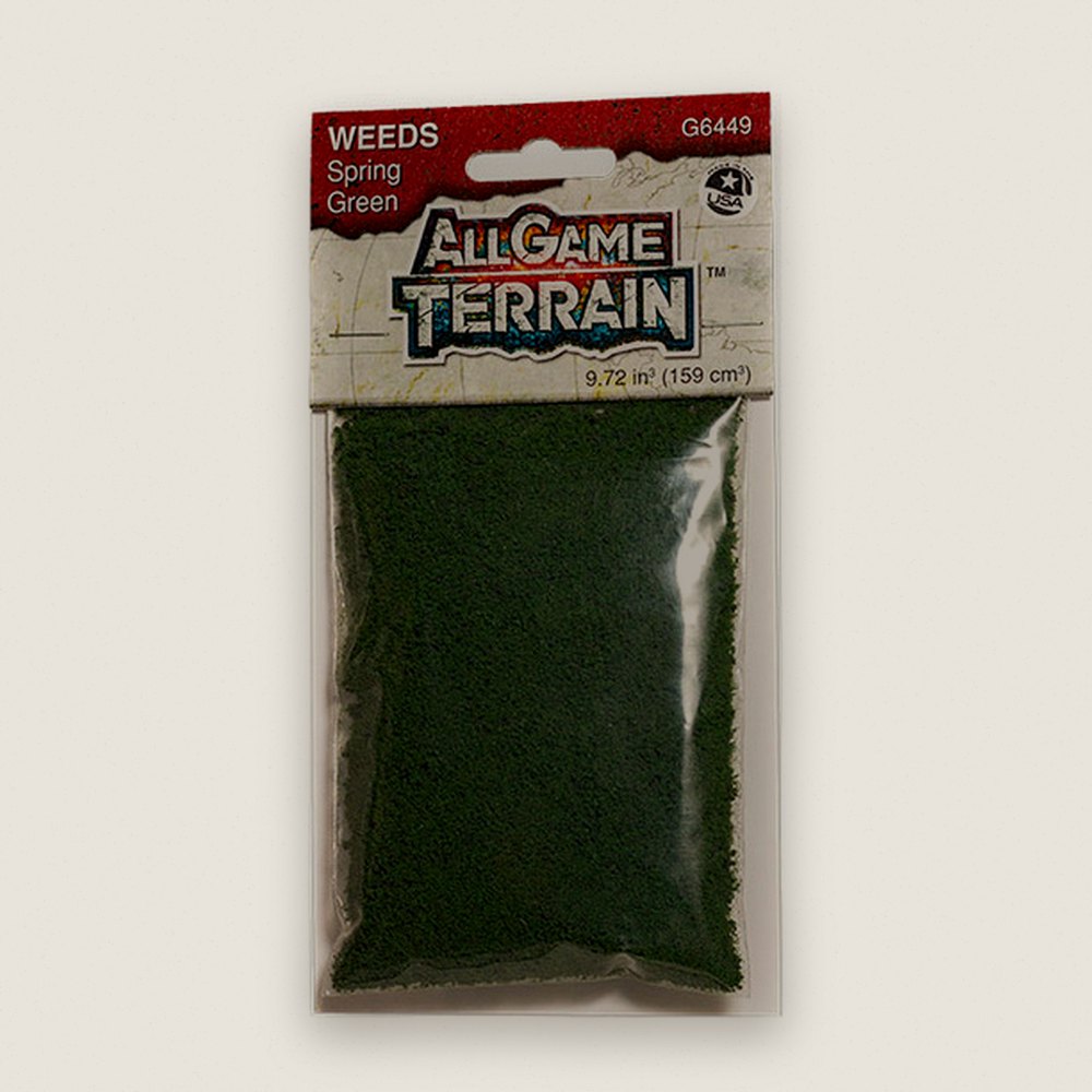 Weeds, Spring Green, All Game Terrain - Woodland Scenics