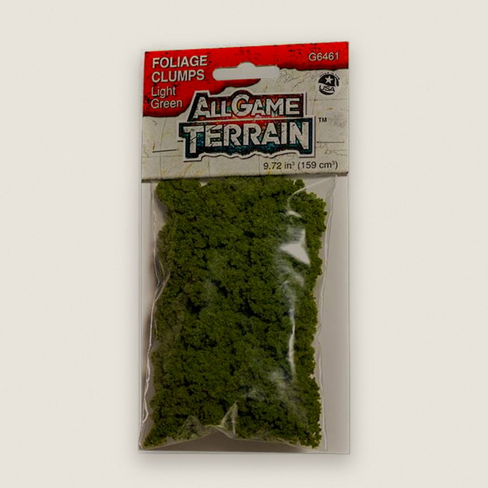 Foliage Clumps, Light Green, All Game Terrain - Woodland Scenics