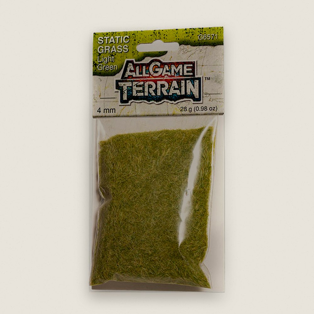 Static Grass, 4mm, Light Green, All Game Terrain - Woodland Scenics