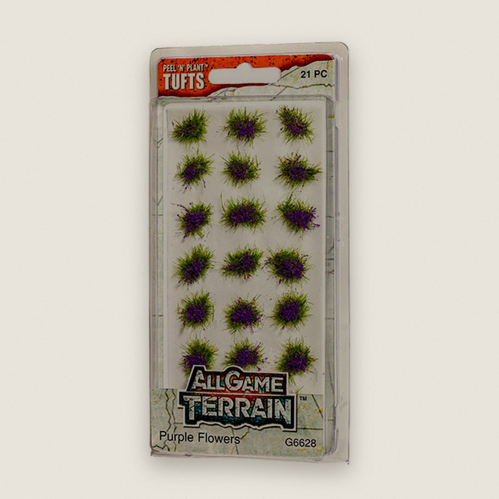 Tufts, Purple Flower, All Game Terrain - Woodland Scenics