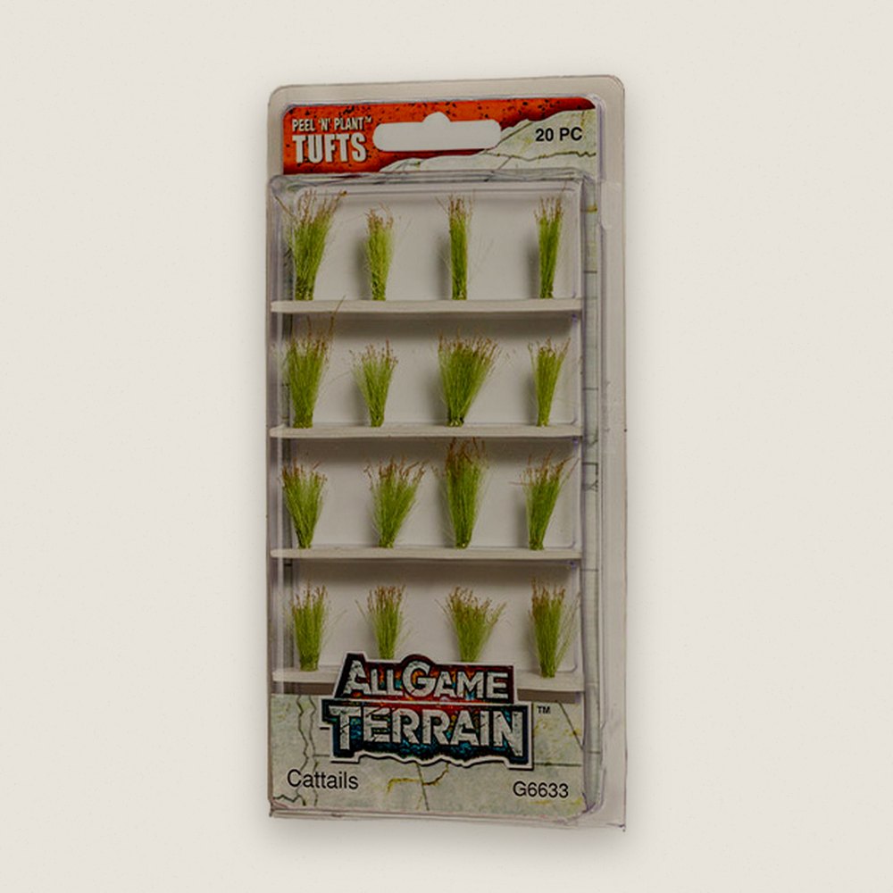 Tufts, Cattails, All Game Terrain - Woodland Scenics