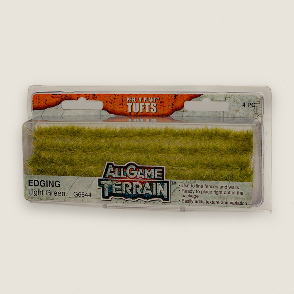 Edging, Light Green, All Game Terrain - Woodland Scenics