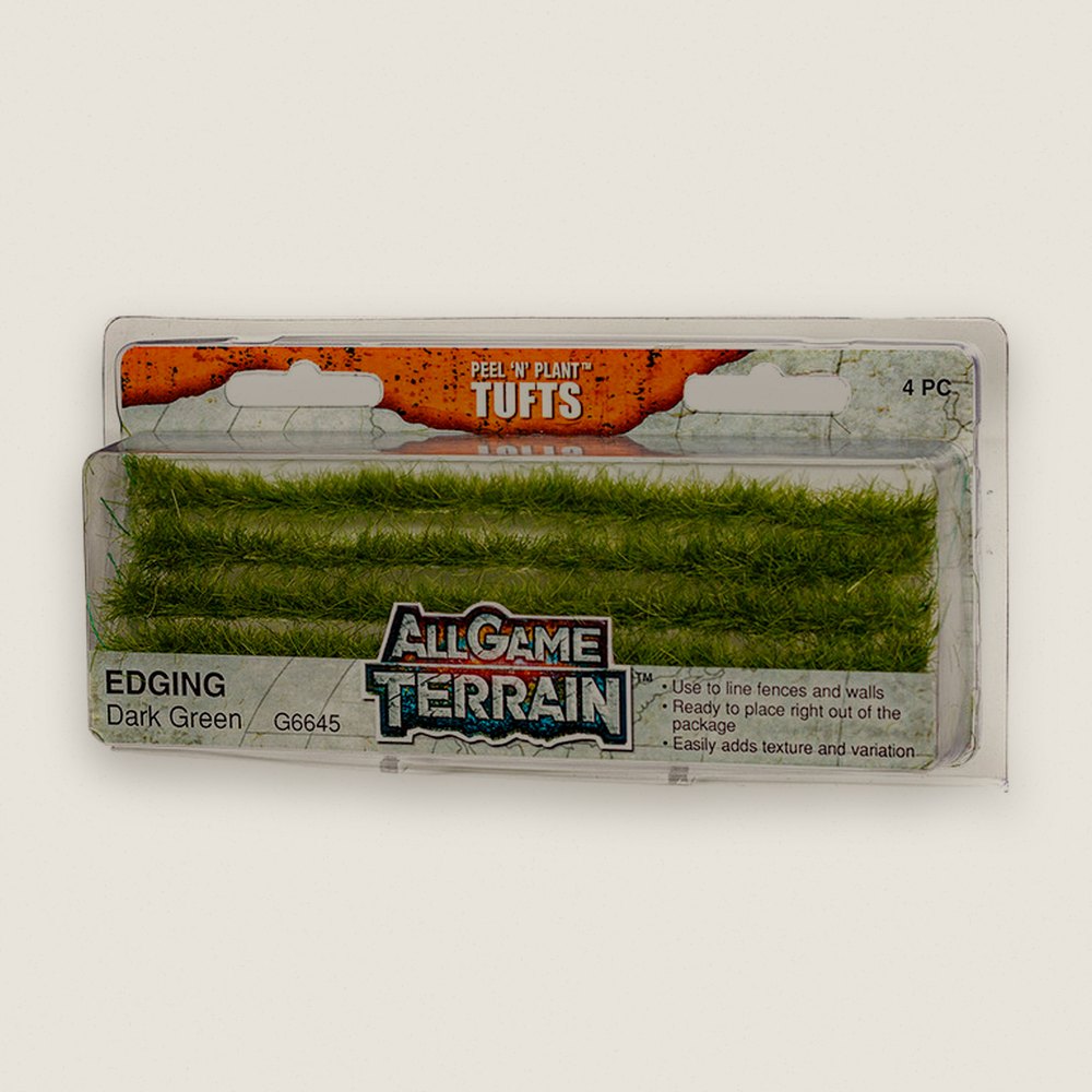Edging, Dark Green, All Game Terrain - Woodland Scenics