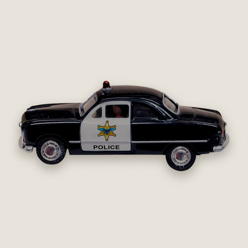 Police Car, N Just Plug - Woodland Scenics