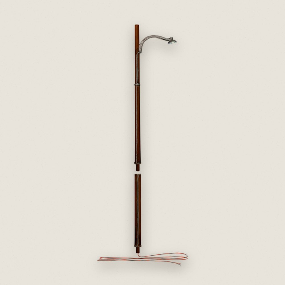 Street Lights, Wooden Pole 2, O - Woodland Scenics