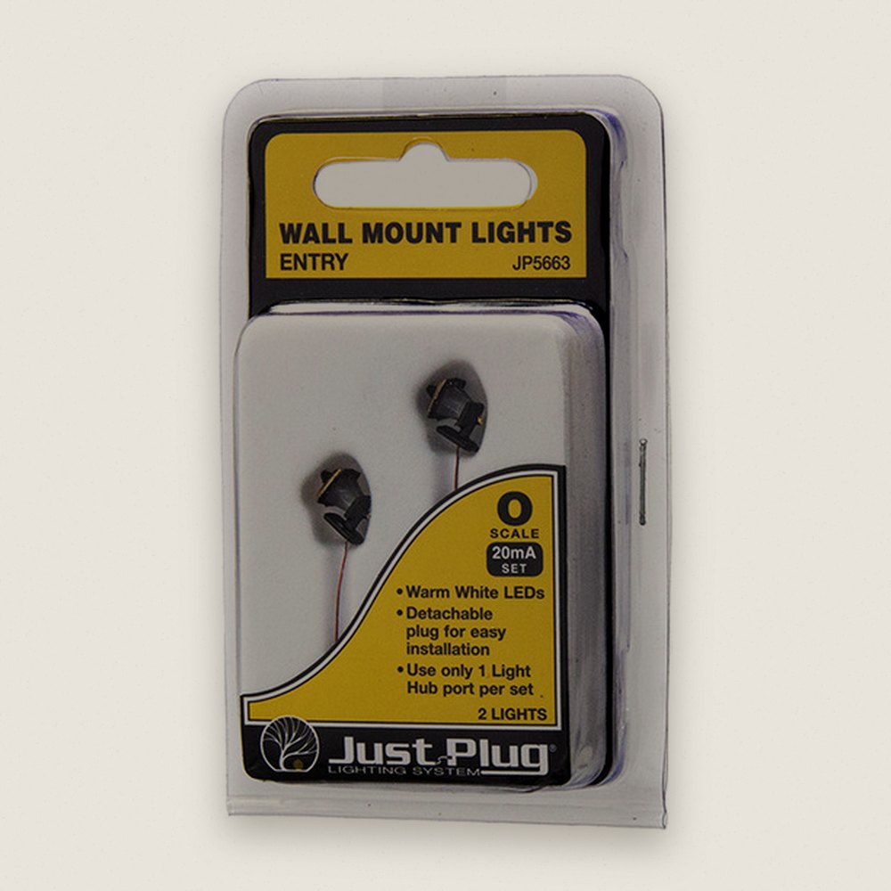Entry Wall Mount Lights 2, O - Woodland Scenics