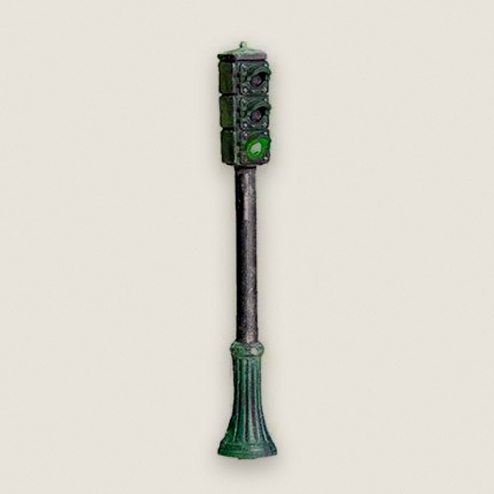 Pedestal Traffic Lights, O - Woodland Scenics