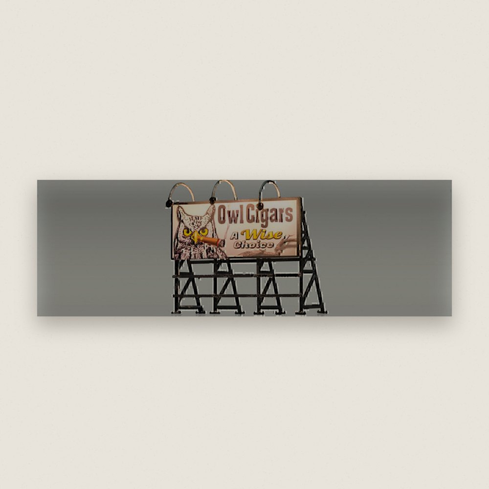 Wise Tobacco Co. (HO) - Woodland Scenics