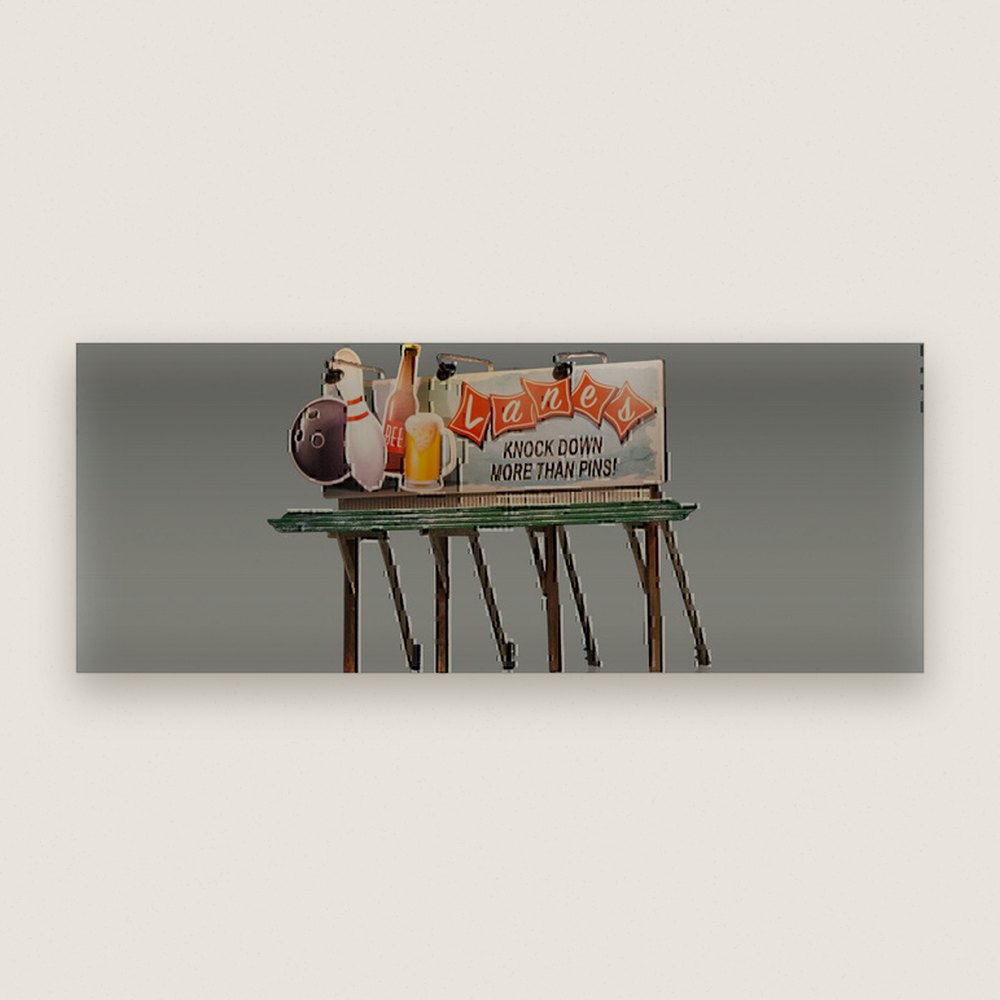 Lanes Bowling & Bar (HO) - Woodland Scenics