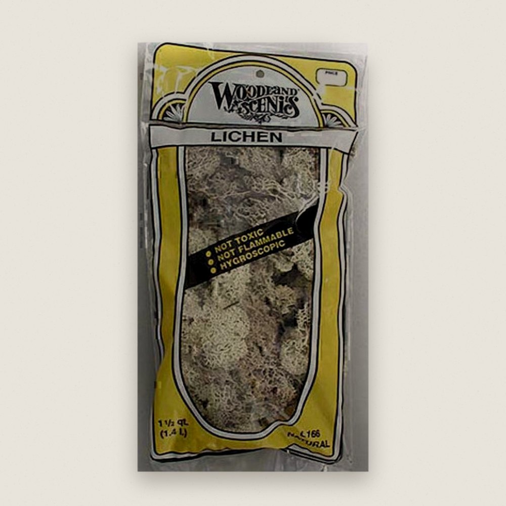 Lichen Bag, Natural, 82 cu. in. - Woodland Scenics
