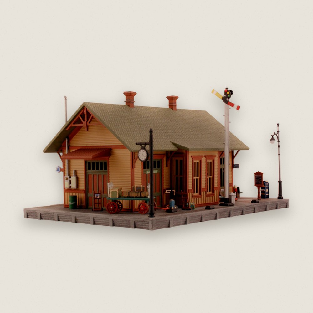 N Kit, Woodland Station - Woodland Scenics
