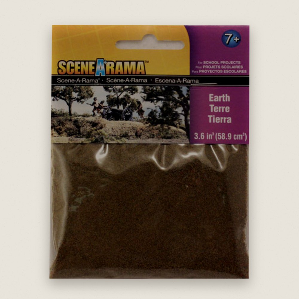 Earth Scenery Bag, 2oz, Scene-a-Rama - Woodland Scenics